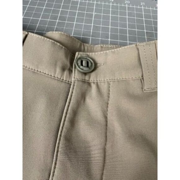 Huk Womens Pursuit Knit-Waist Shorts Tan/Khaki Size Large - Picture 3 of 7
